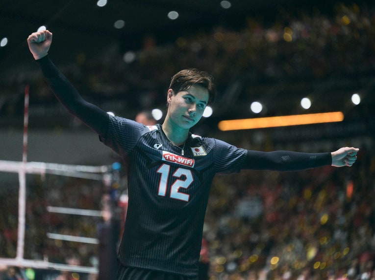 高橋藍　©︎Yuki Suenaga