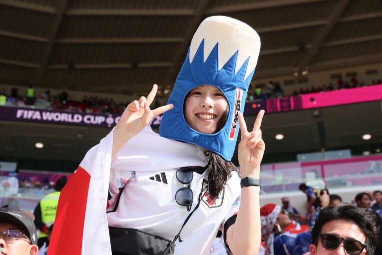 サポーター　©Kaoru Watanabe/JMPA