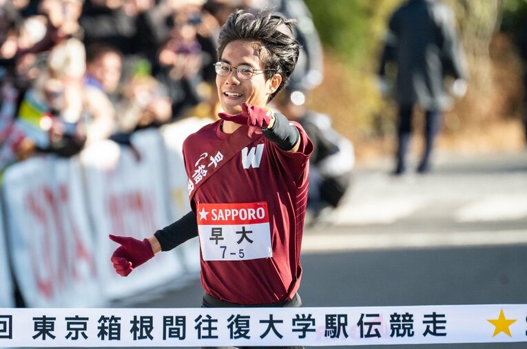 SNSでトレンド1位も獲得した「山の名探偵」こと早大の工藤慎作（2年）。イロモノのようなネーミングだが、その実力も特筆モノだ　©Nanae Suzuki