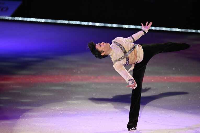 アイスショー「プロローグ」で演じた『ロミオ＋ジュリエット』　©Asami Enomoto