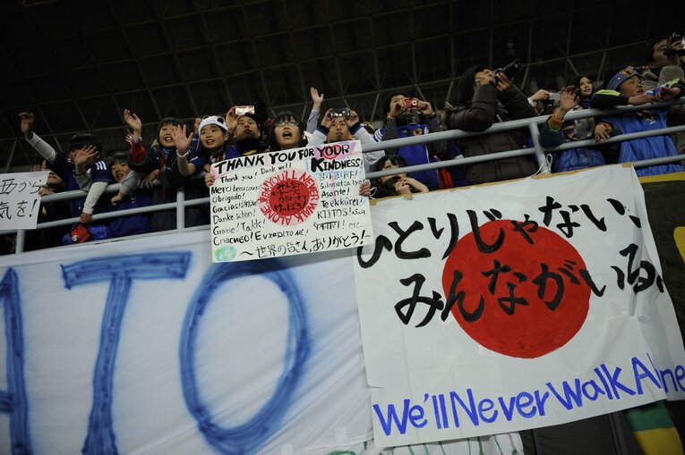 2011年東北地方太平洋沖地震復興支援チャリティーマッチ　©︎Takuya Sugiyama