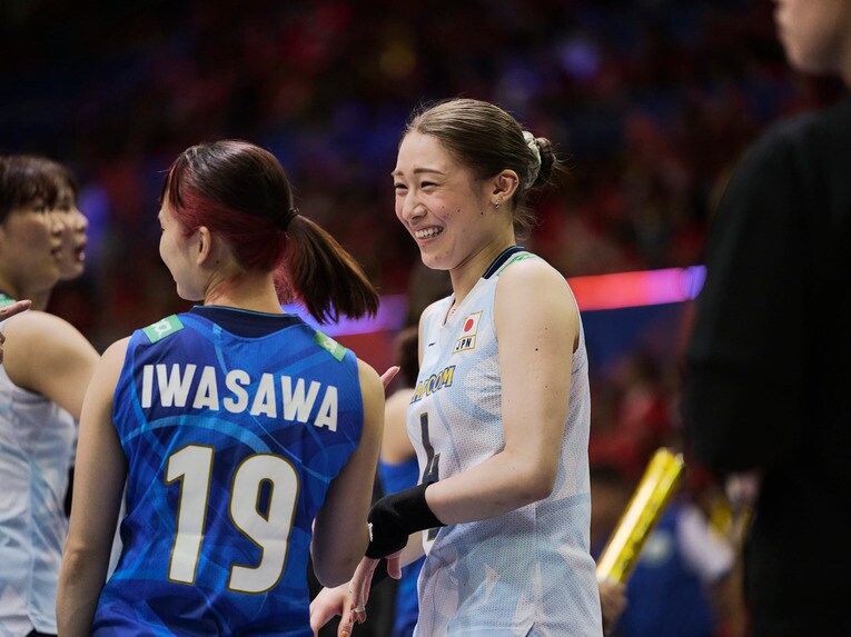 バレーボールネーションズリーグ 韓国戦　©︎Yuki Suenaga