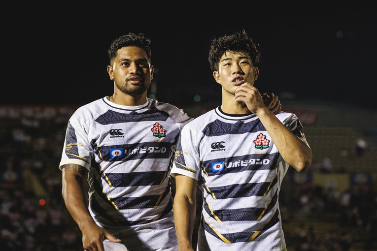 CTBサミソニ・トゥア（浦安D-Rocs）、FB矢崎由高（早稲大学）©︎Kiichi Matsumoto