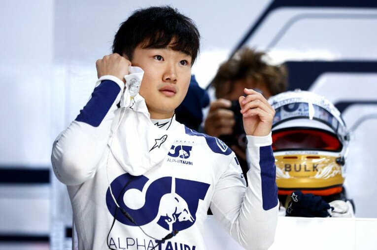 F1に昇格後、初めての母国GPに挑んだ角田。多くのファンの後押しを受け、リザルト以上に彼が得たものは大きい ／ photograph by Getty Images / Red Bull Content Pool