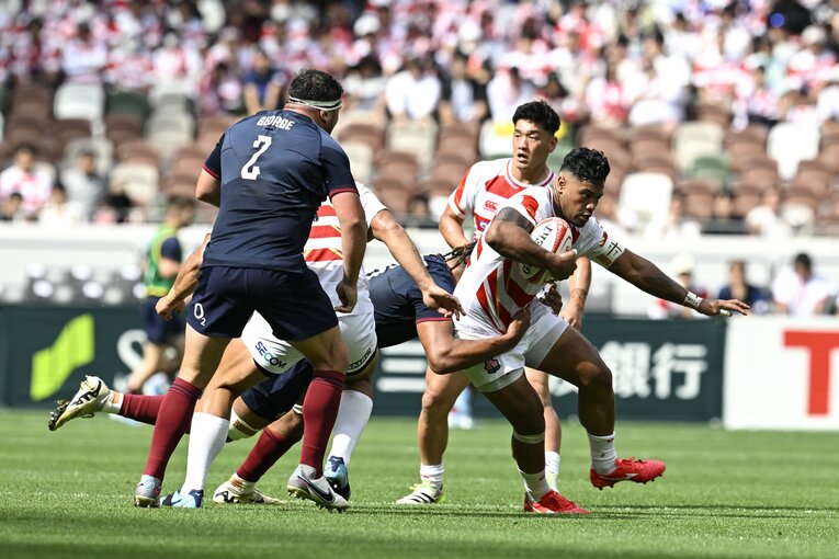 第二次エディー・ジョーンズHC体制の初陣となったイングランド戦　©Asami Enomoto