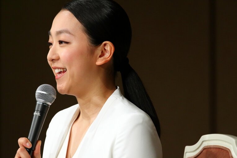 浅田真央　引退会見　(C)Shigeki Yamamoto