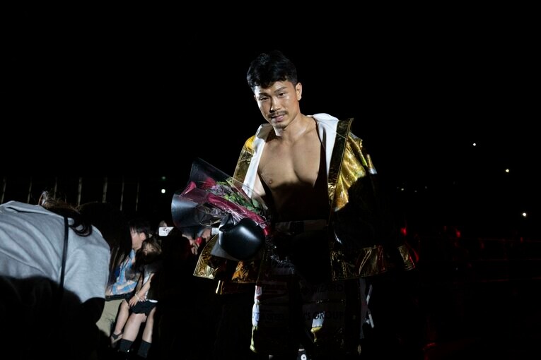 最後のリングへ向かう木村翔　©Tadashi Hosoda