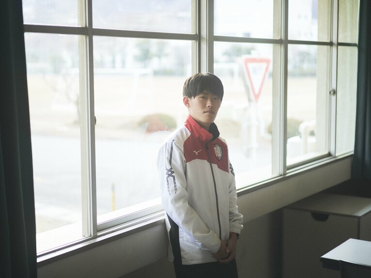 長野県の上田西高校陸上部3年・花岡寿哉