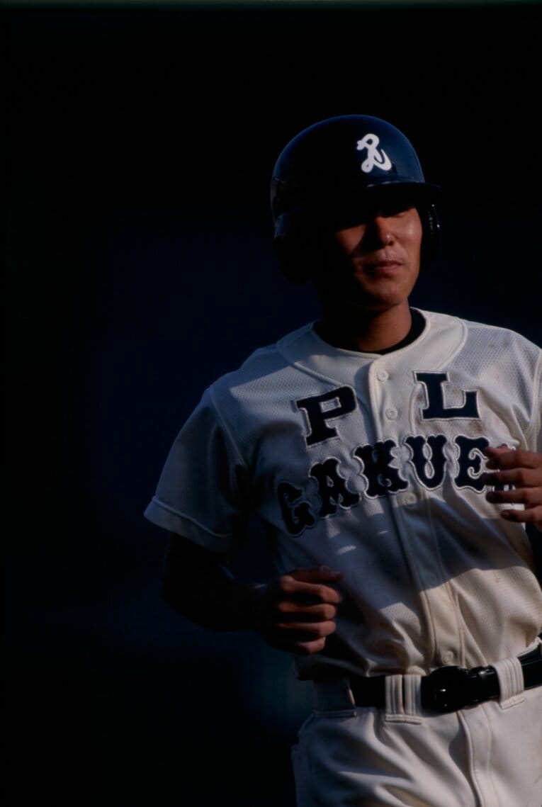 PL学園時代の福留孝介　©Hideki Sugiyama
