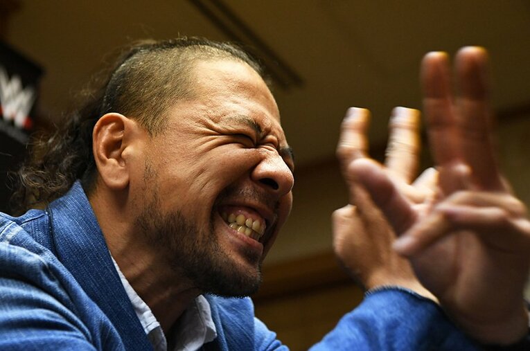 中邑が日本で築き上げてきた心技体のそのすべてが、全米で高い評価を受けている。中邑の米国メジャー団体制覇の野望、なるか？ ／ photograph by Essei Hara