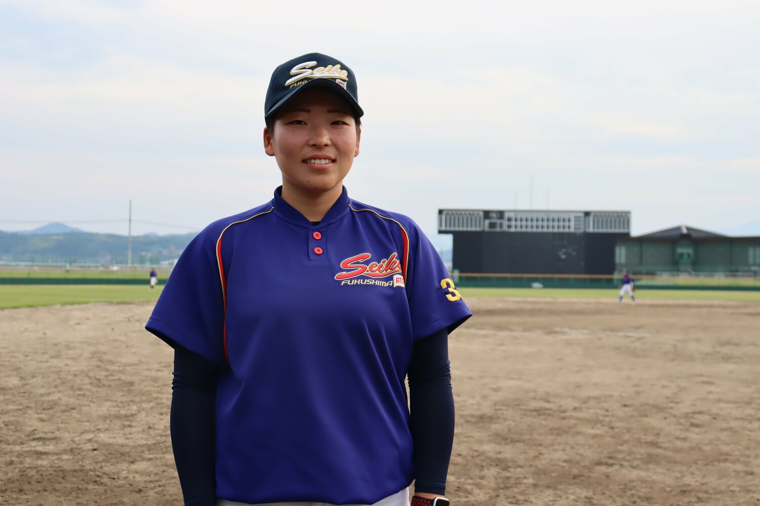 チームのコーチを務める藤田捺己 ©︎Genki Taguchi
