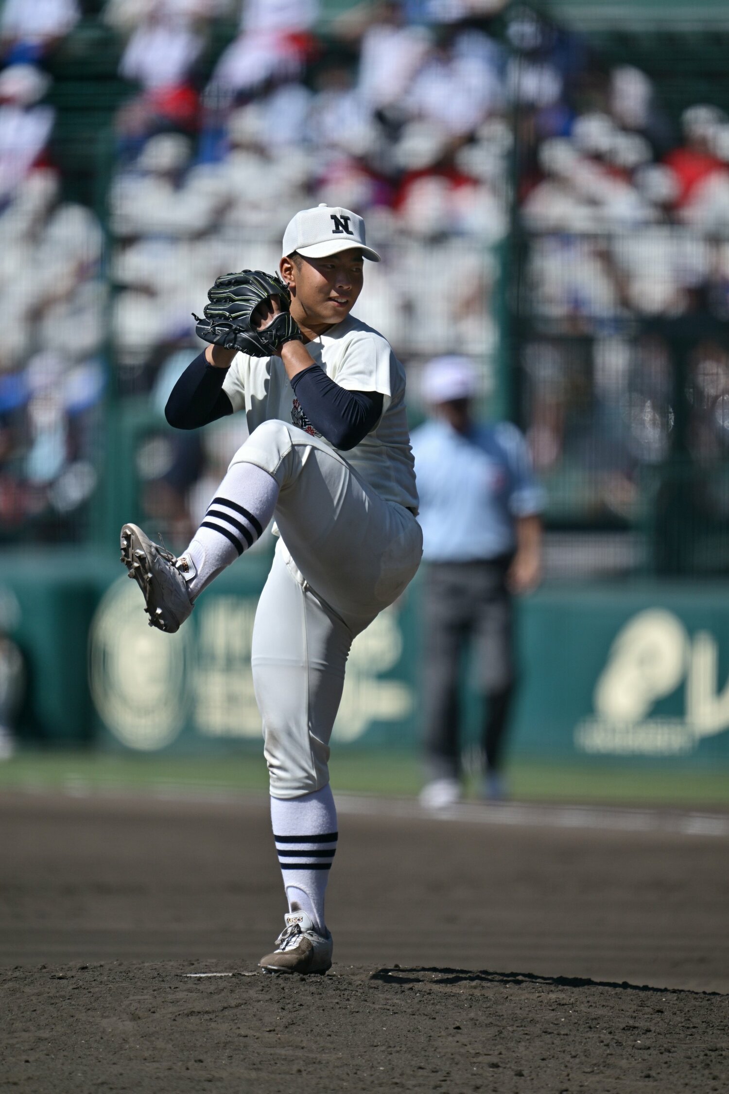 日大三のエース、近藤優樹 ©Hideki Sugiyama