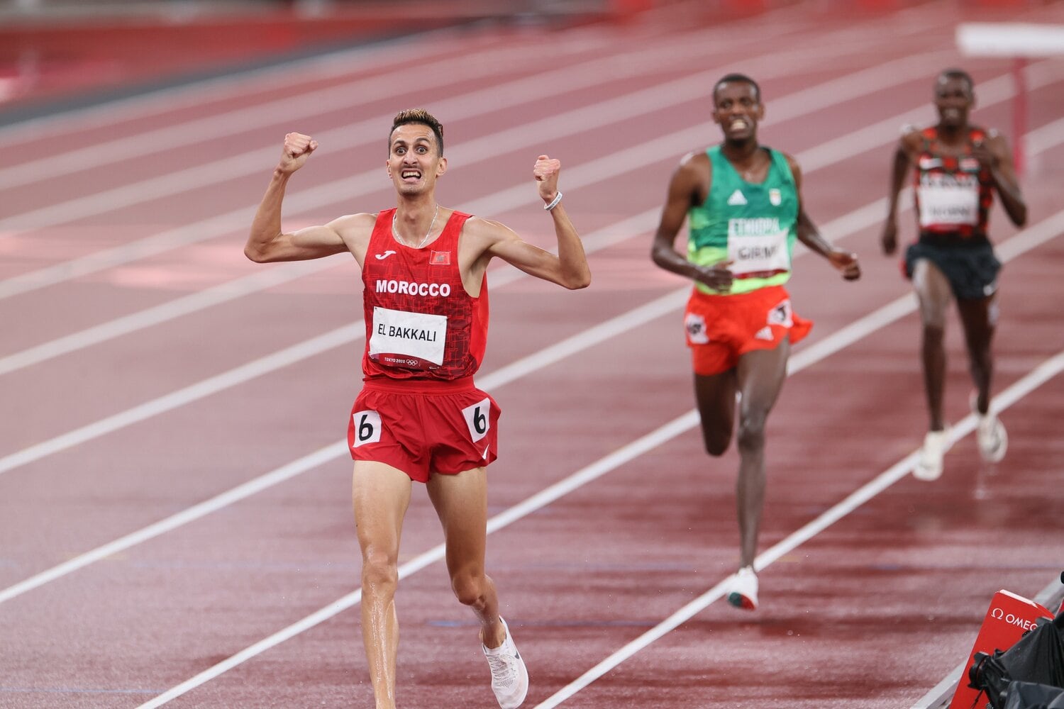 東京五輪以降、エルバカリ（左）とギルマの2強の戦いが続いている　©JMPA