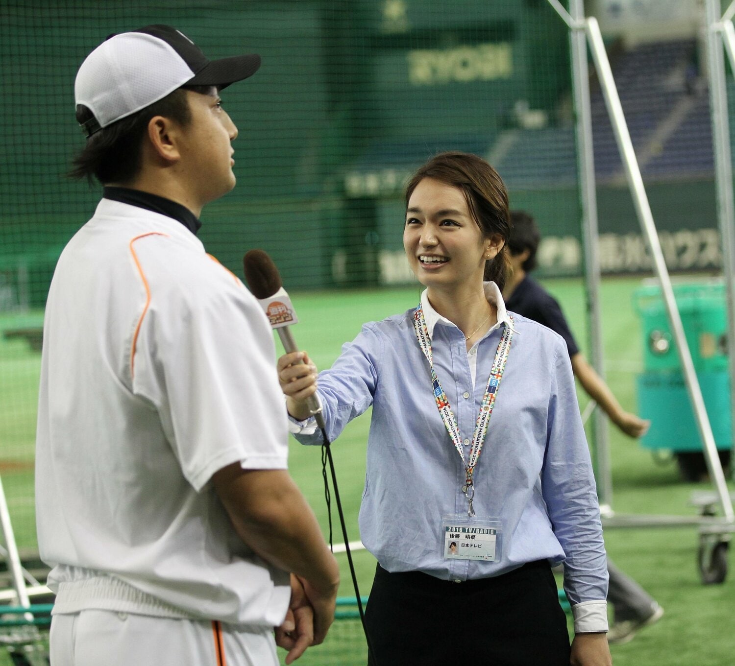 『スッキリ』や『NNN ストレイトニュース』などを担当している後藤晴菜アナウンサー　©Sankei Shimbun