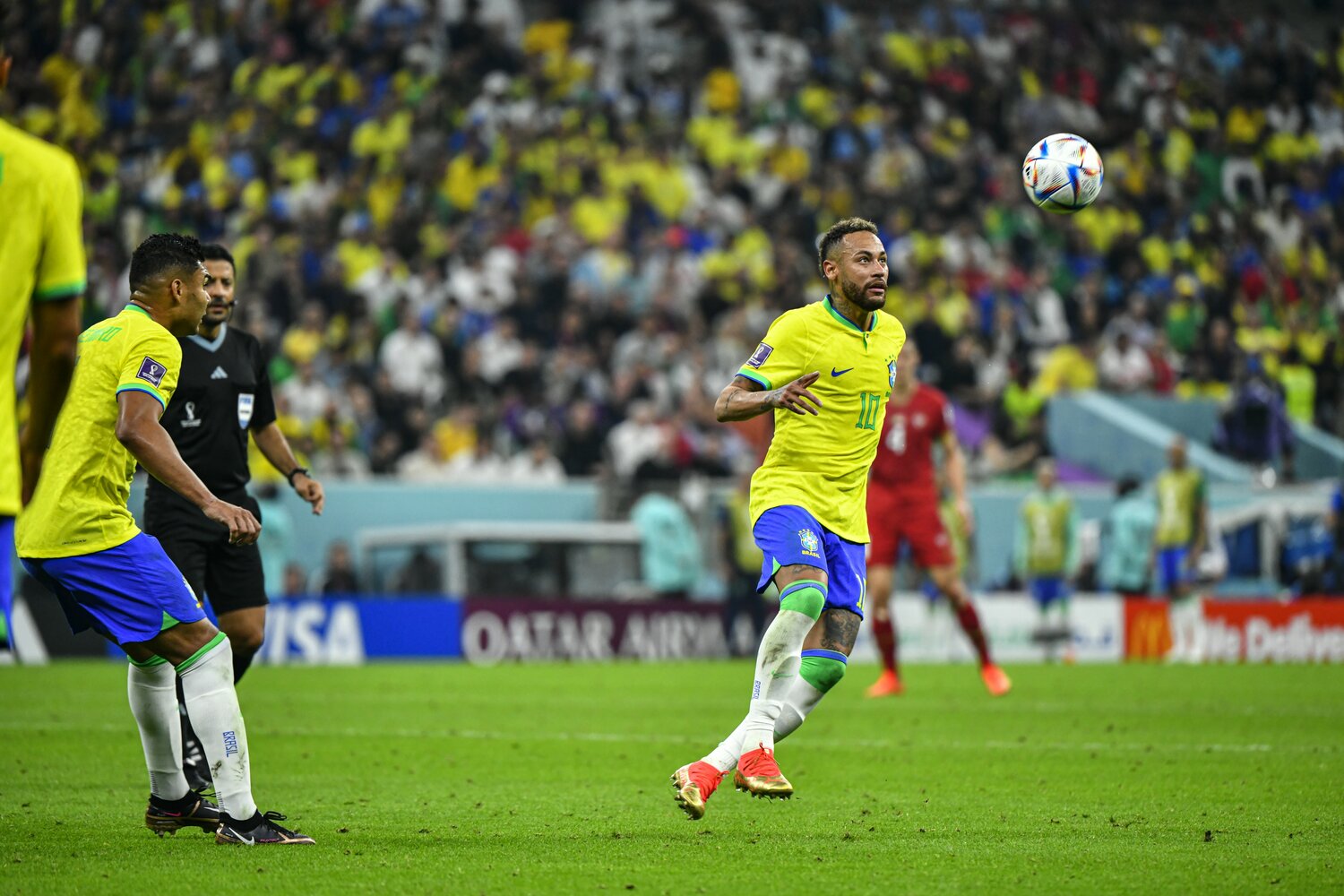 ネイマールも中東の地へと旅立った　©Takuya Sugiyama/JMPA