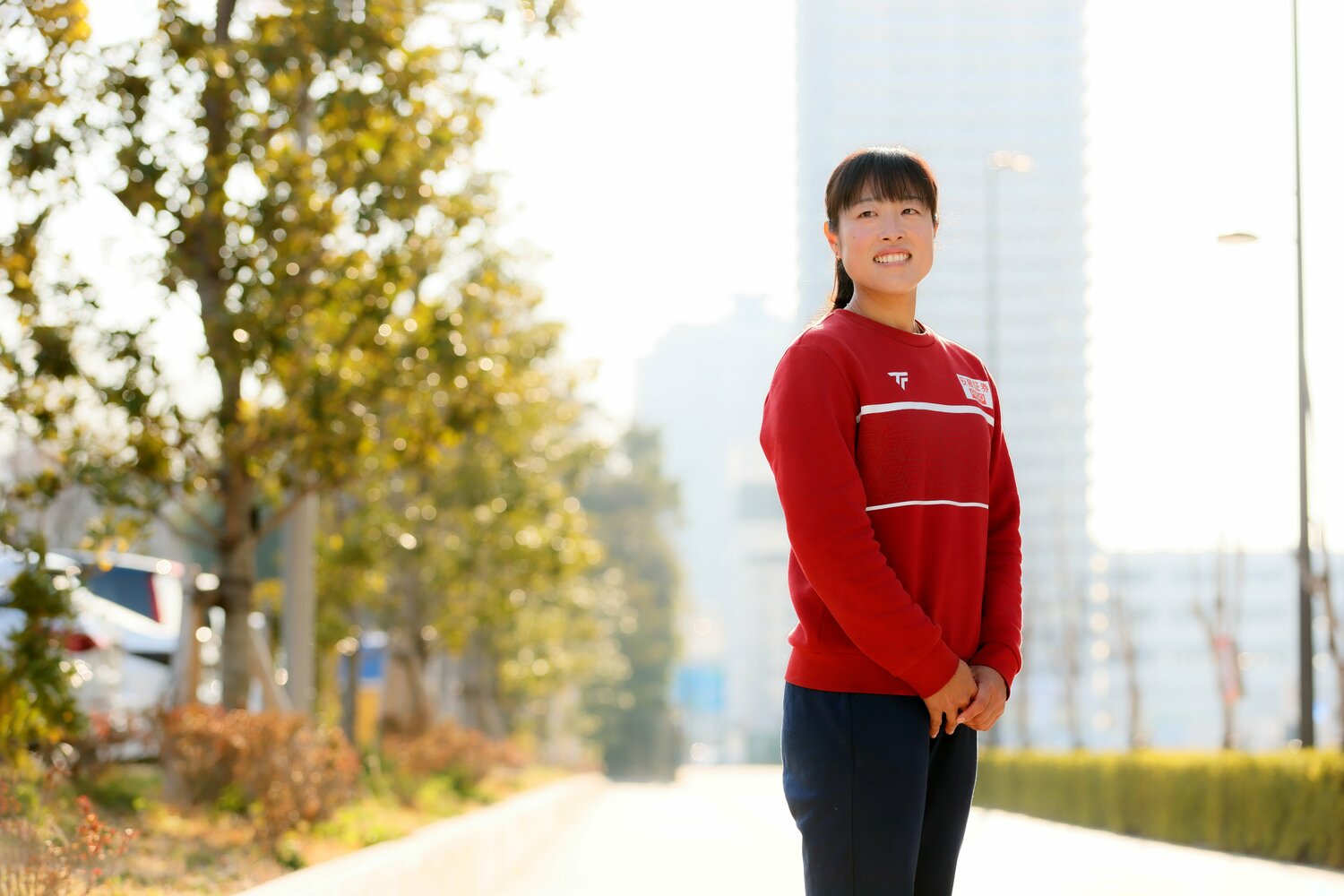 「天才少女」時代を回想してくれた森田あゆみ（35歳）　©Shigeki Yamamoto