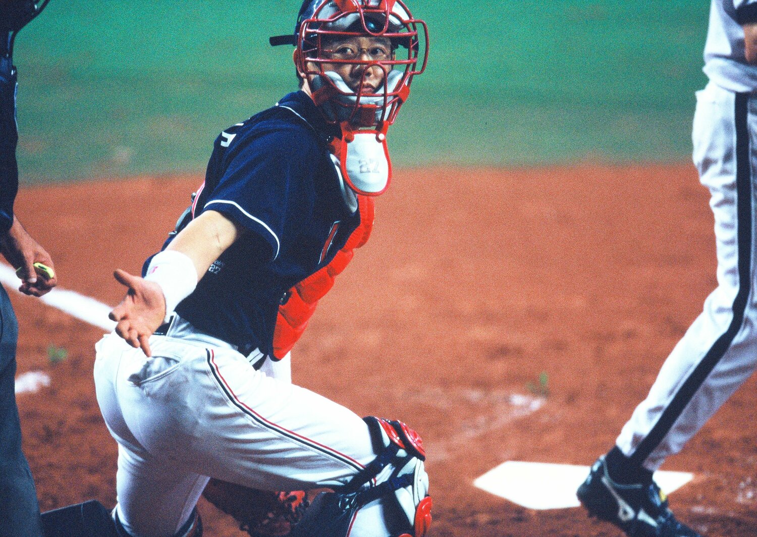 2001年の古田　©Sports Graphic Number