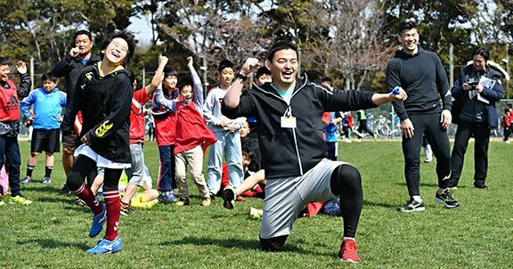 キッズスポーツキャンプin湘南、開催! 井上康生と五郎丸歩が伝えたかったこと。