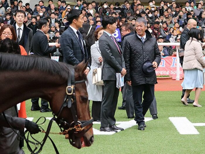 牡馬に挑んだグランアレグリアに、藤沢調教師が見出す「光るモノ」。<Number Web> photograph by Satoshi Hiramatsu
