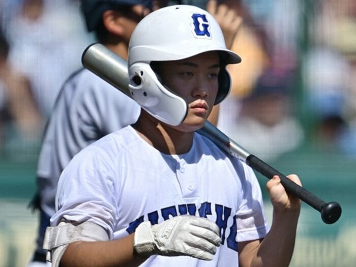 「横浜はあの時の大阪桐蔭みたいだと」“左手ハンディの巧打”だけでない努力の超美技…県岐阜商・横山温大は吉田輝星に憧れた甲子園ヒーロー＜Number Web＞ photograph by Hideki Sugiyama