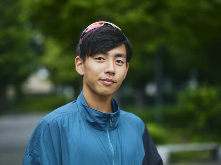 慶應大4年、主将の田島公太郎　©Yuki Suenaga