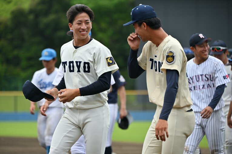 6月の大学日本代表での2人　©Hideki Sugiyama