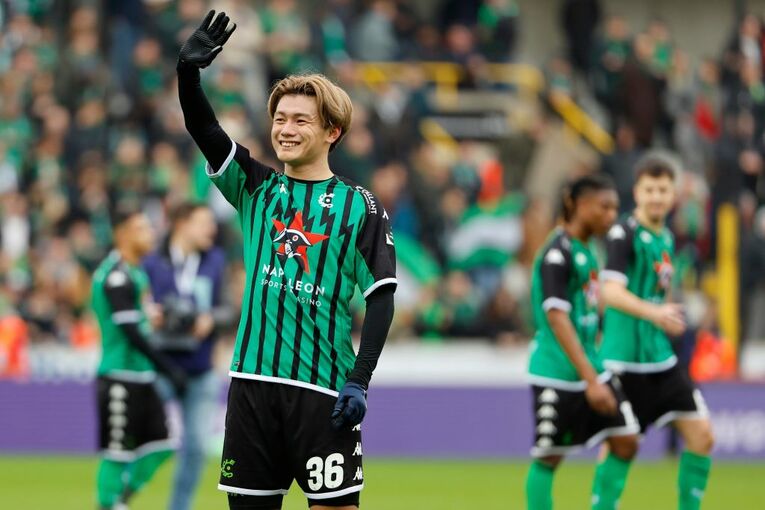 ベルギーで好調をキープする上田綺世　©Getty Images