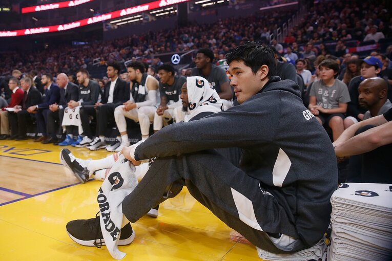 メンフィス・グリズリーズ時代の渡邊　©︎Getty Images