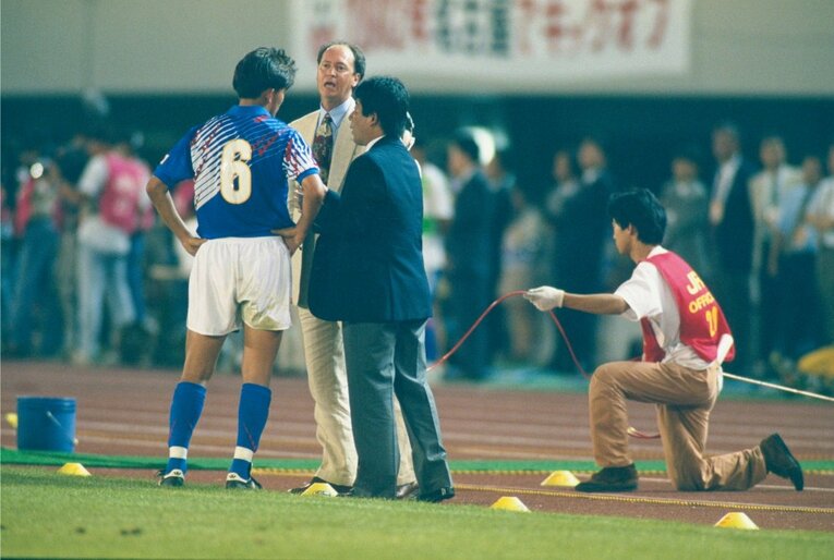 1995年の岩本輝雄　©Sports Graphic Number