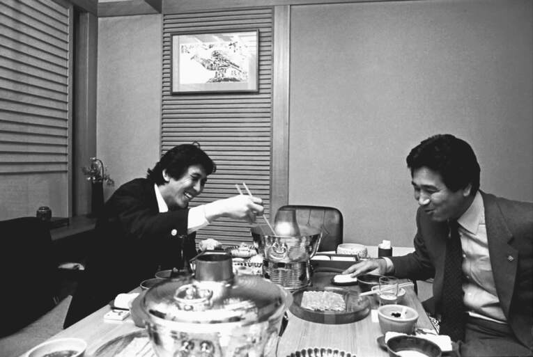 松尾雄治と星野仙一の対談（1985年）©︎Kazuhito Yamada