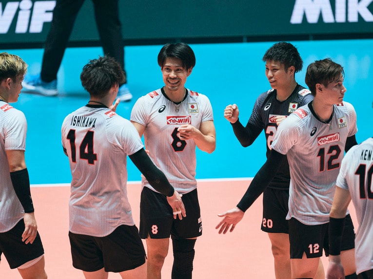 セッター関田誠大の笑顔　©Yuki Suenaga