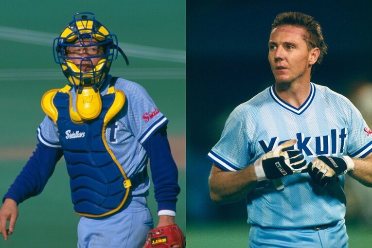 古田敦也は3年連続で打率3割をクリアし、92年のMVPハウエルの打棒も健在だった　©BUNGEISHUNJU