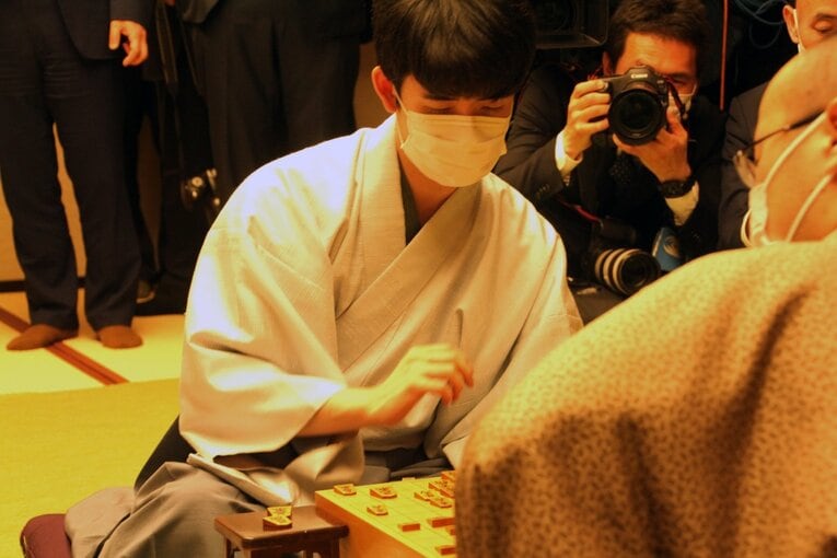 第81期名人戦第1局　©NumberWeb