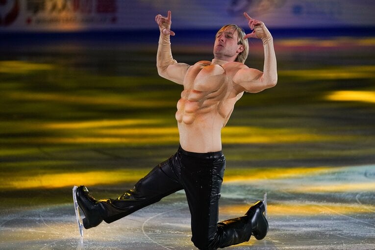 プルシェンコのコミカルな姿　©Getty Images