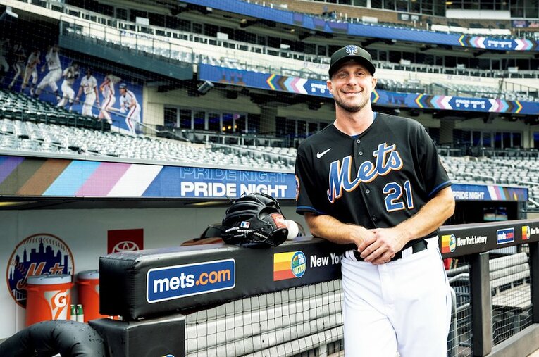 Numberの独占取材に応じてくれたシャーザー。３度サイ・ヤング賞を受賞している ／ photograph by Nanae Suzuki