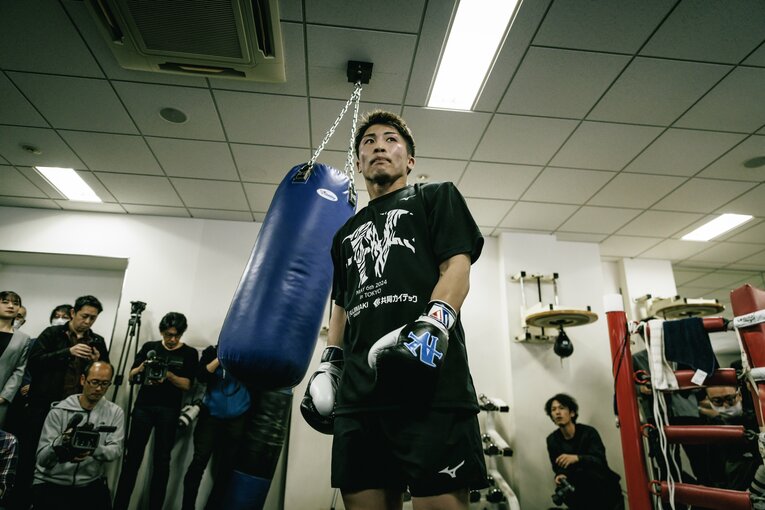 井上尚弥 公開練習　©︎Kiichi Matsumoto