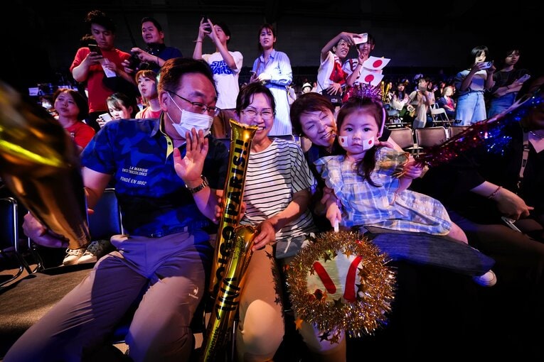 VNLセルビア戦　©︎Volleyball World