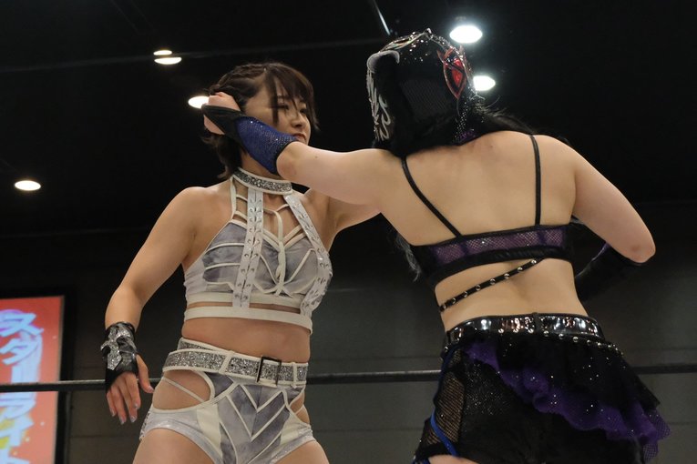 8月29日のスターライト・キッド戦　©Norihiro Hashimoto