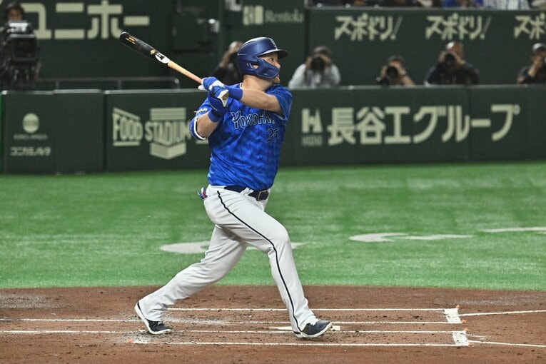 生粋の横浜ファンである石田にとっては筒香の言葉の重みは格段だ　©Hideki Sugiyama