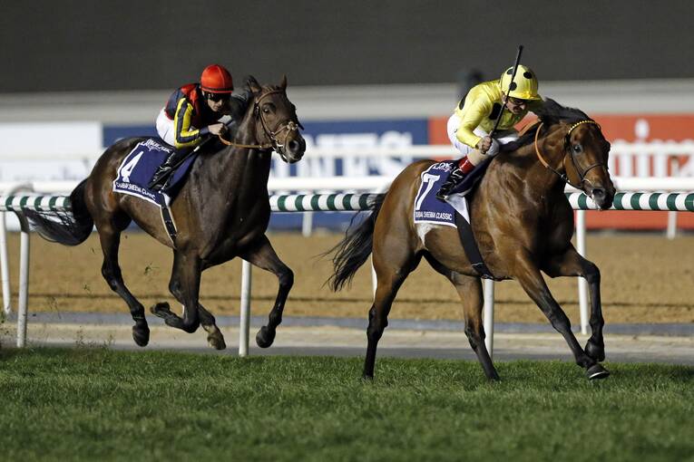 実際のレース　©AFLO