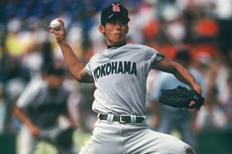 夏の甲子園伝説の死闘「横浜vsPL学園」延長17回250球の真相について、松坂大輔が明かした ／ photograph by Hideki Sugiyama