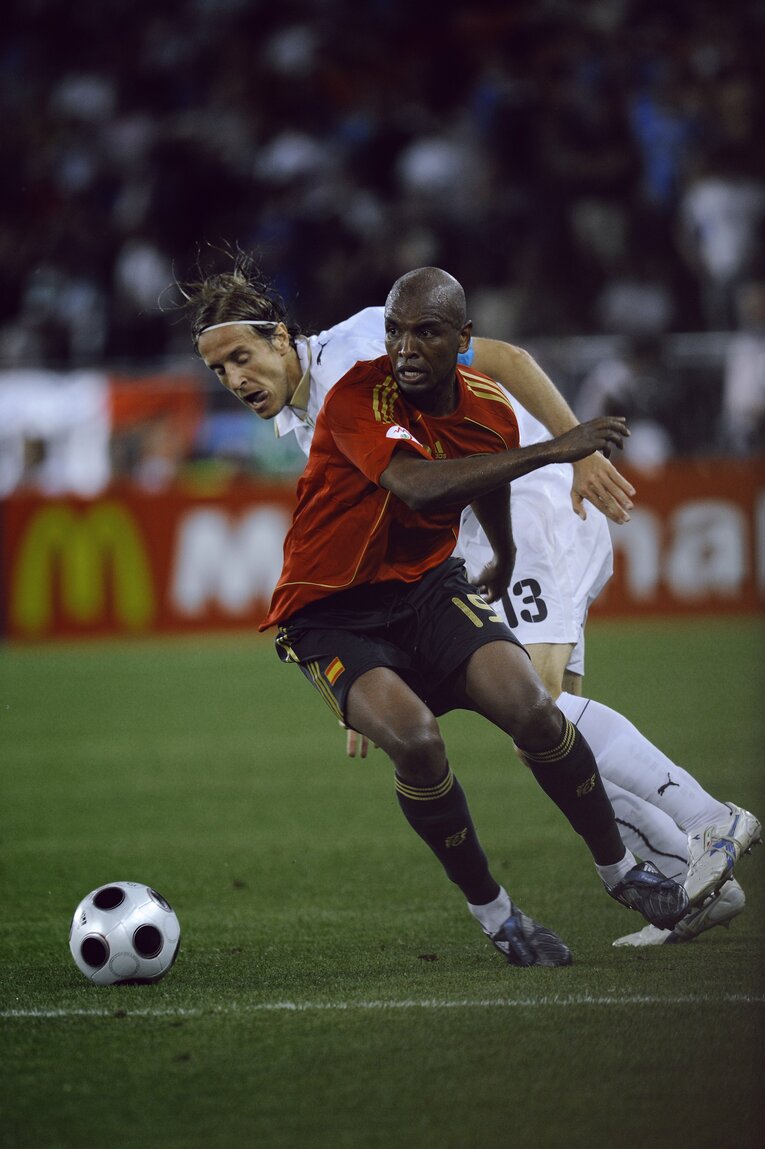 EURO2008でスペイン優勝に貢献したマルコス・セナ©Takuya Sugyama