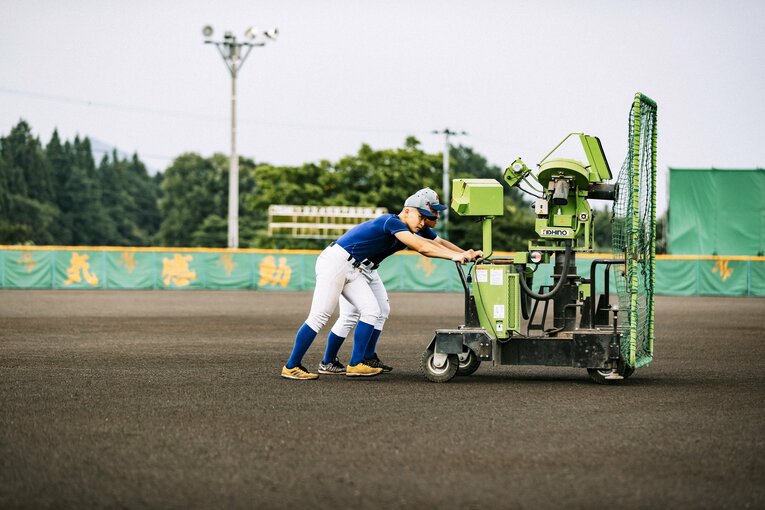 盛岡大附の練習風景 ©Kichi Matsumoto