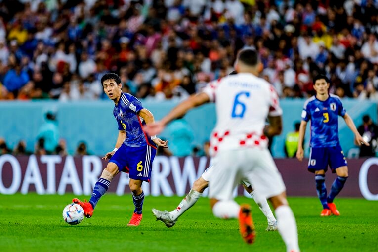 谷口とともに遠藤の「止める」に風間氏は注目している　©Kiichi Matsumoto/JMPA