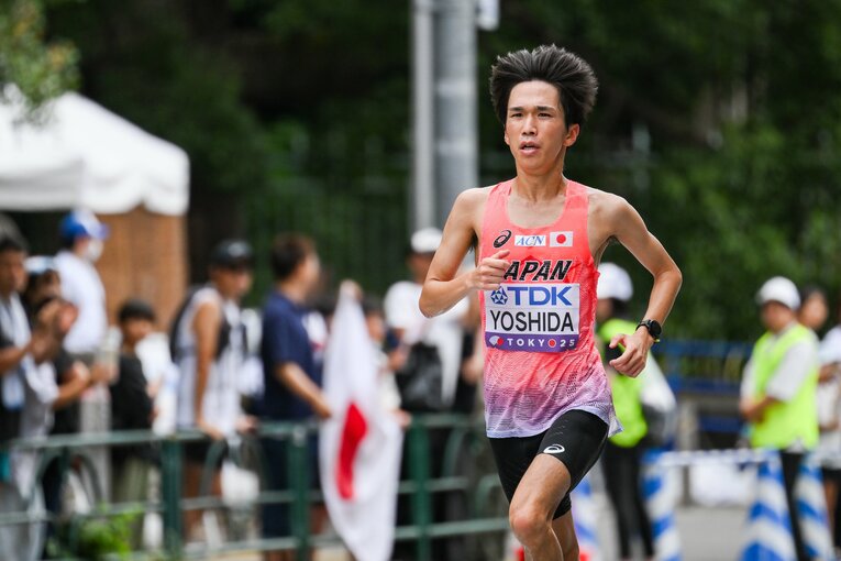 34位に終わった吉田祐也　©Nanae Suzuki