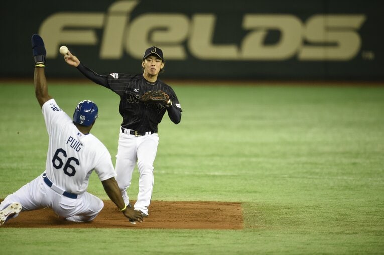 「う、うますぎる…」【今宮の天才プレー集】20枚超／2014年　©Naoya Sanuki