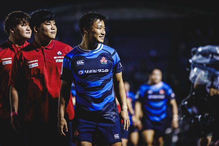 難敵フィジーを相手に劇的な逆転勝利を収めたフィジー戦　©Kiichi Matsumoto
