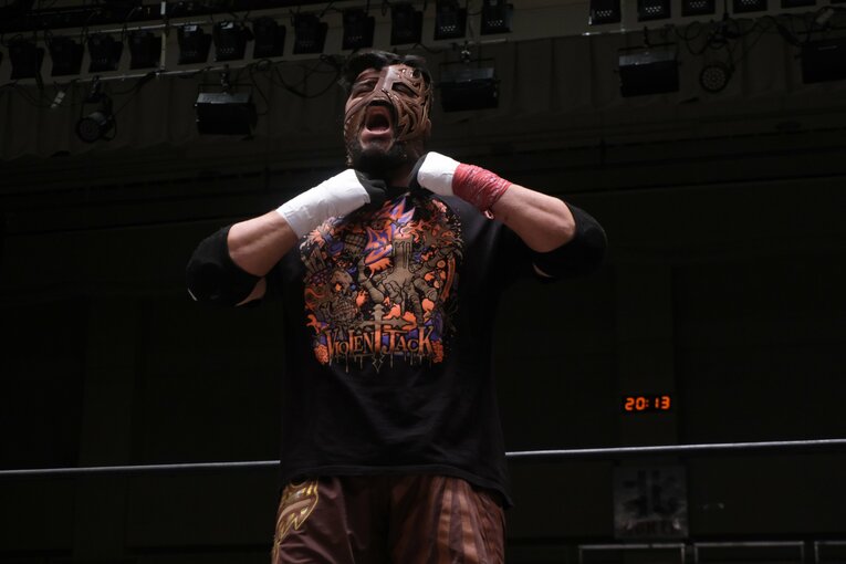 2018年から日本に住み、デスマッチファイターとして活躍するビオレント・ジャック