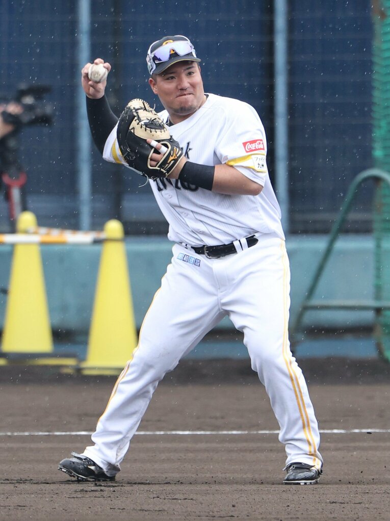 ソフトバンク加入後、初のキャンプ。現地の雰囲気は…　©JIJI PRESS