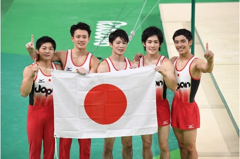 リオ五輪の内村航平 ／ photograph by Asami Enomoto/JMPA